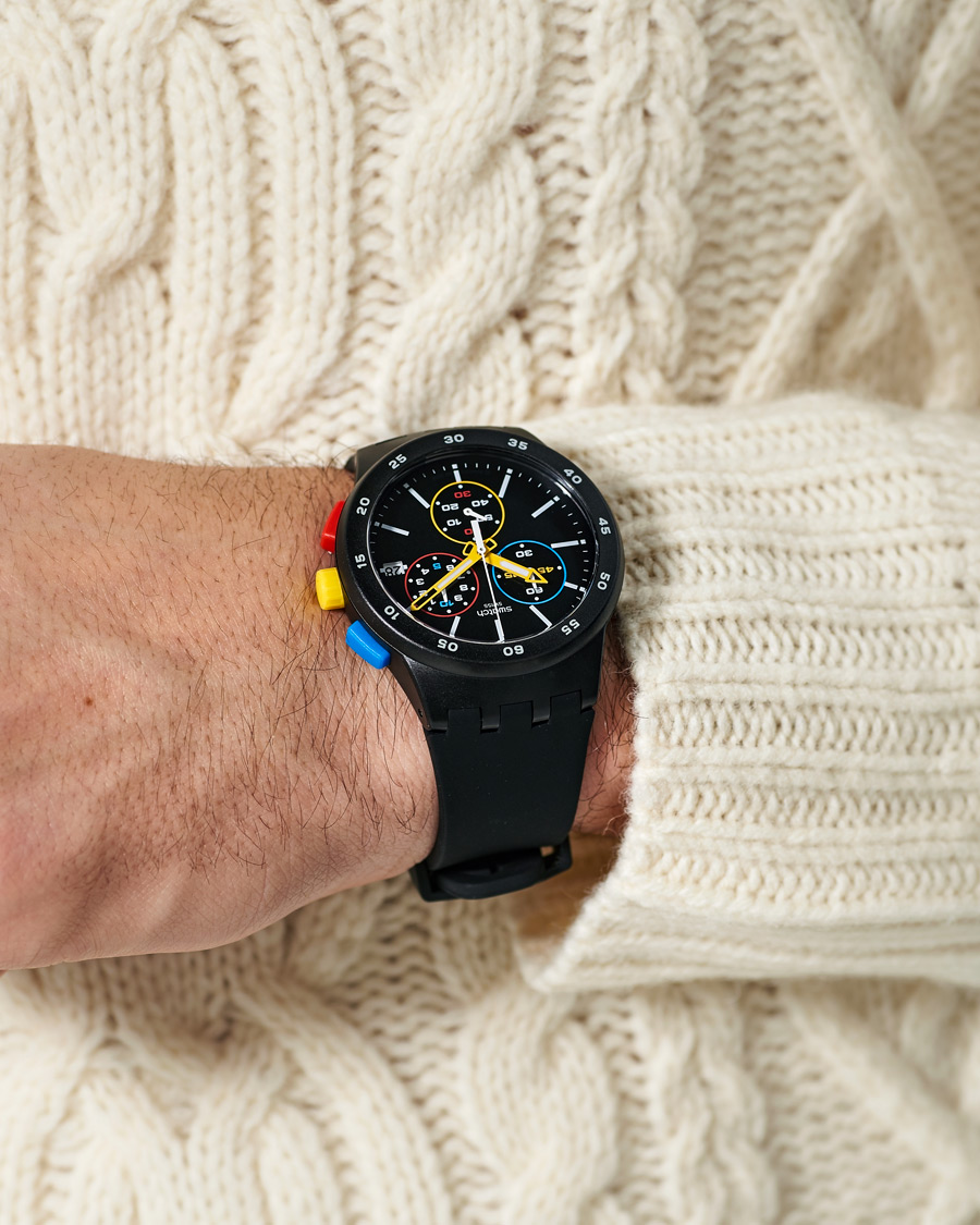 Homme | Swatch Black-One Black | Swatch | Black-One Black