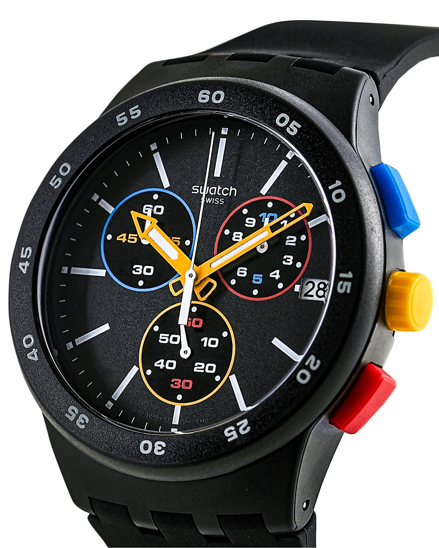 Homme | Swatch Black-One Black | Swatch | Black-One Black