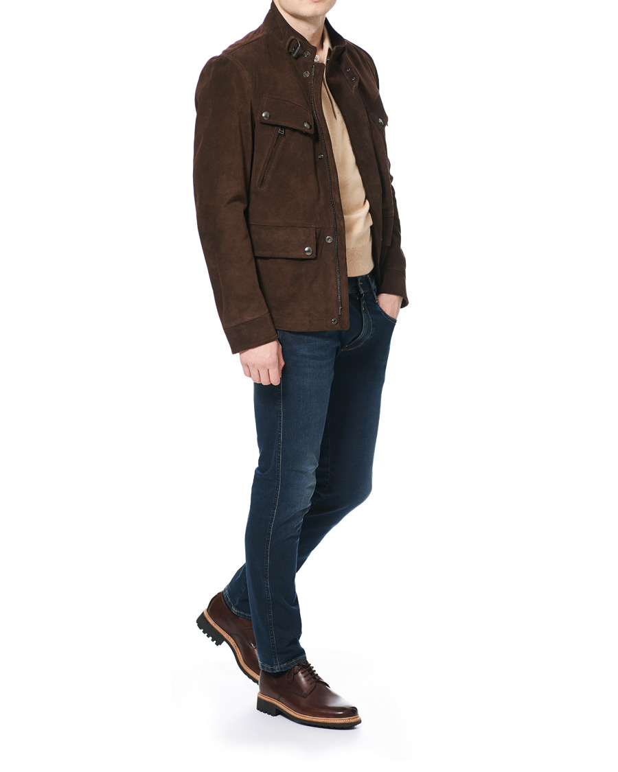 Homme | Grenson Curt Commando Sole Derby Dark Brown Calf | Grenson | Curt Commando Sole Derby Dark Brown Calf
