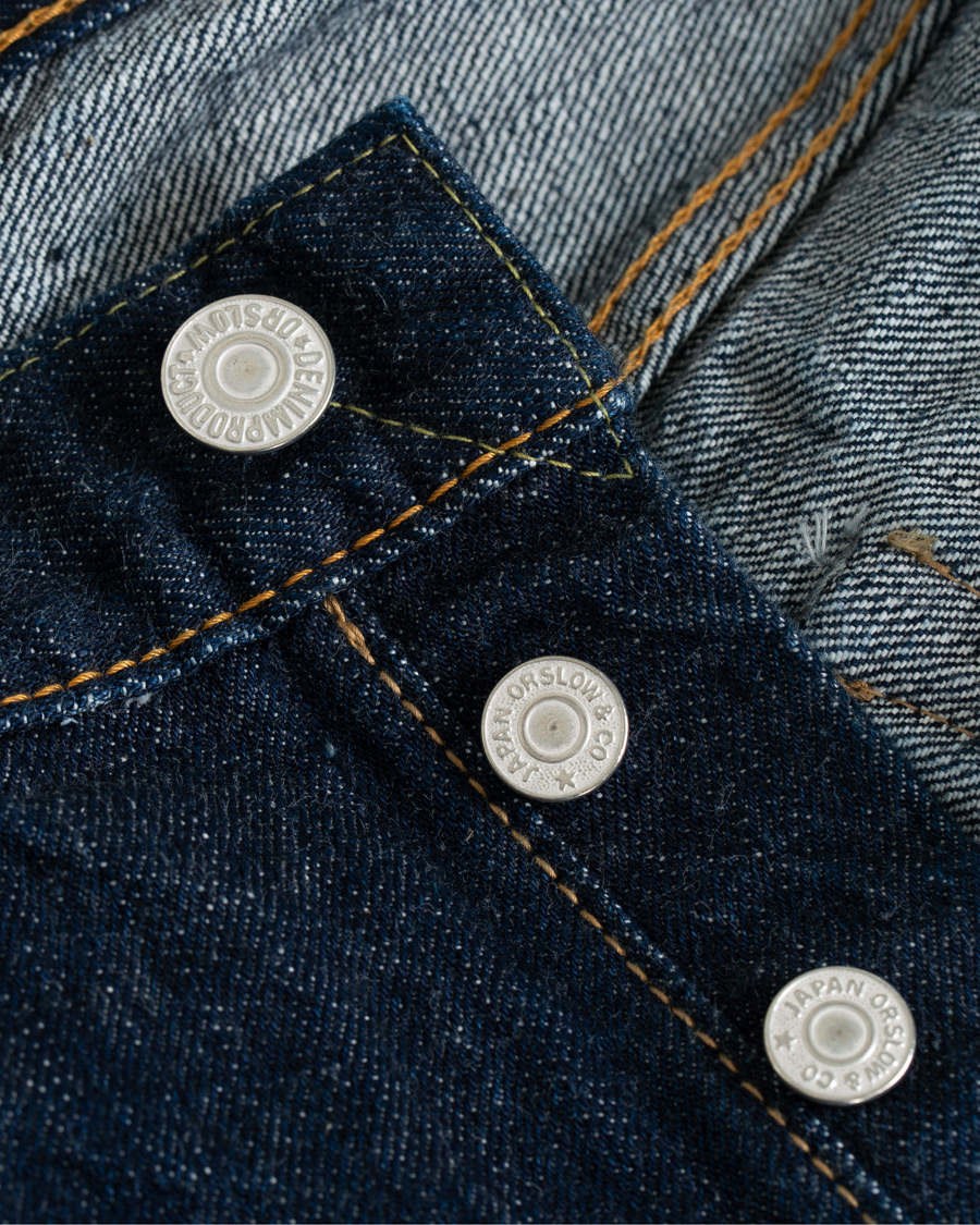 Homme | Jeans | orSlow | Straight Fit 105 Selvedge Jeans One Wash