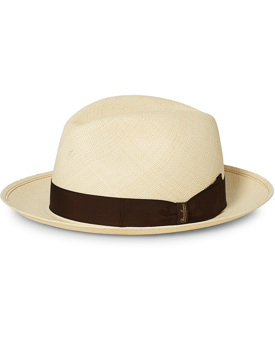 Homme | Borsalino Panama Quito With Medium Brim Brown | Borsalino | Panama Quito With Medium Brim Brown