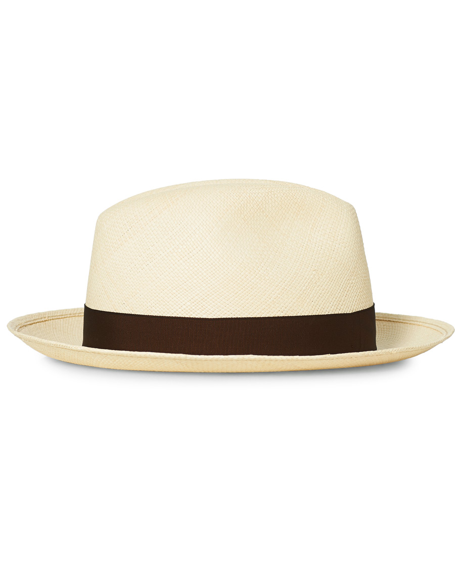 Homme | Borsalino Panama Quito With Medium Brim Brown | Borsalino | Panama Quito With Medium Brim Brown