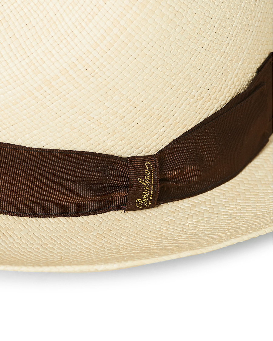 Homme | Borsalino Panama Quito With Medium Brim Brown | Borsalino | Panama Quito With Medium Brim Brown