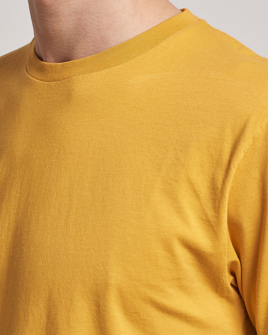 Heren | T-shirts | Colorful Standard | Classic Organic T-Shirt Burned Yellow