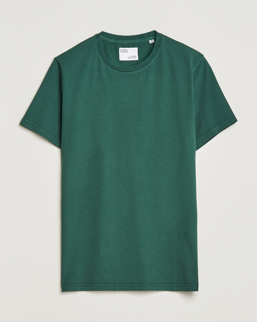 Heren | T-shirts | Colorful Standard | Classic Organic T-Shirt Emerald Green