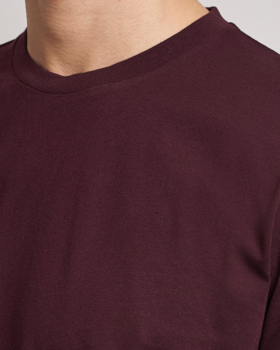Heren | T-shirts | Colorful Standard | Classic Organic T-Shirt Oxblood Red