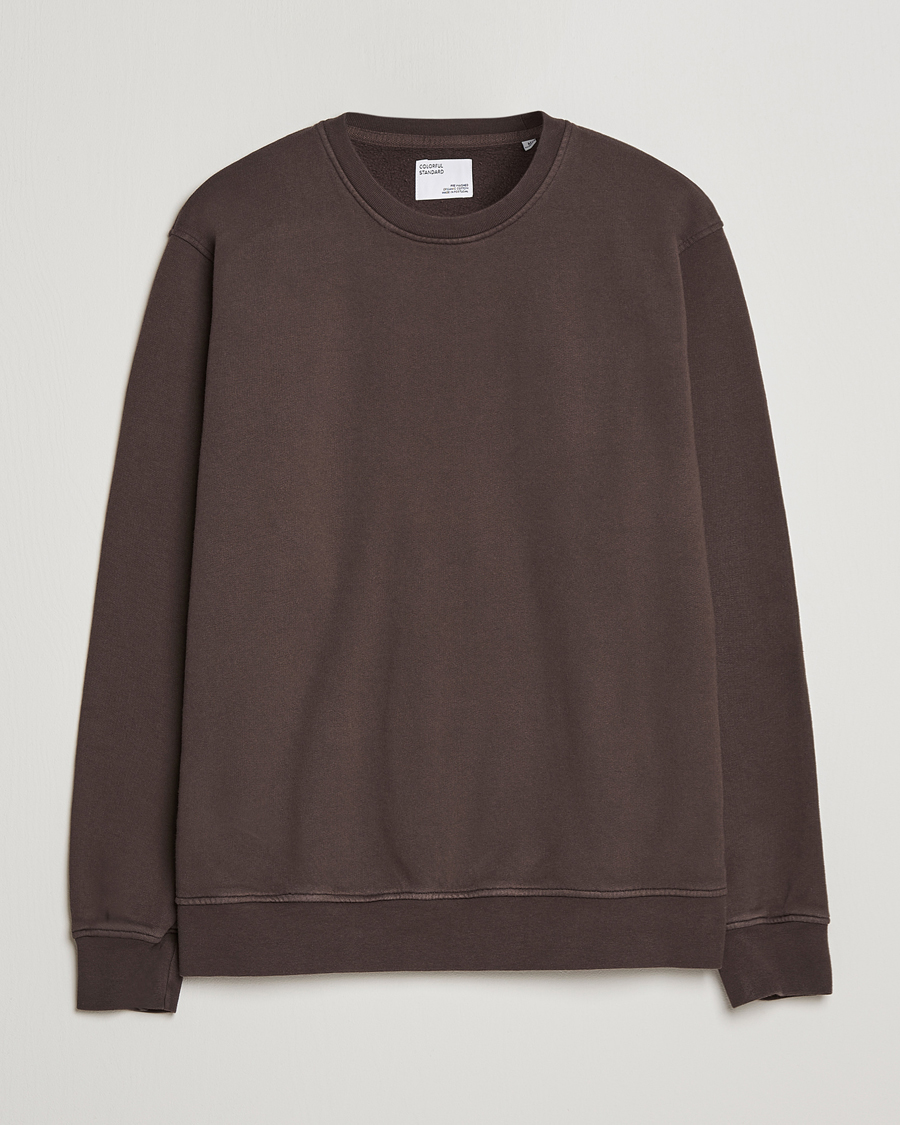 Homme | Pulls Et Tricots | Colorful Standard | Classic Organic Crew Neck Sweat Coffee Brown