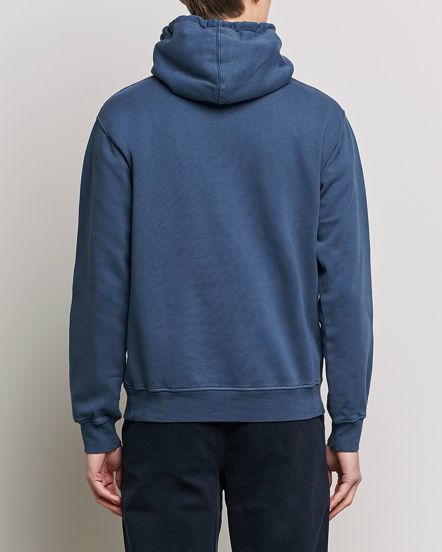 Heren | Truien | Colorful Standard | Classic Organic Hood Petrol Blue