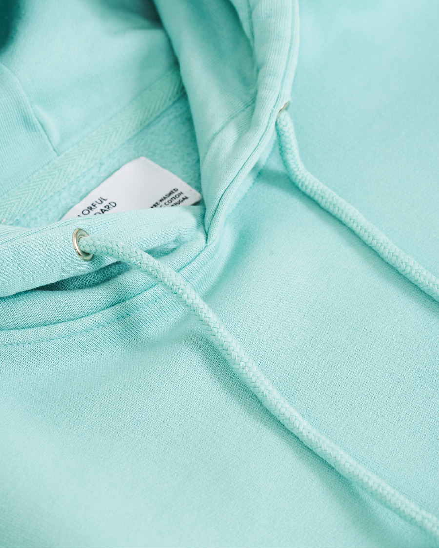Heren | Truien | Colorful Standard | Classic Organic Hood Faded Mint