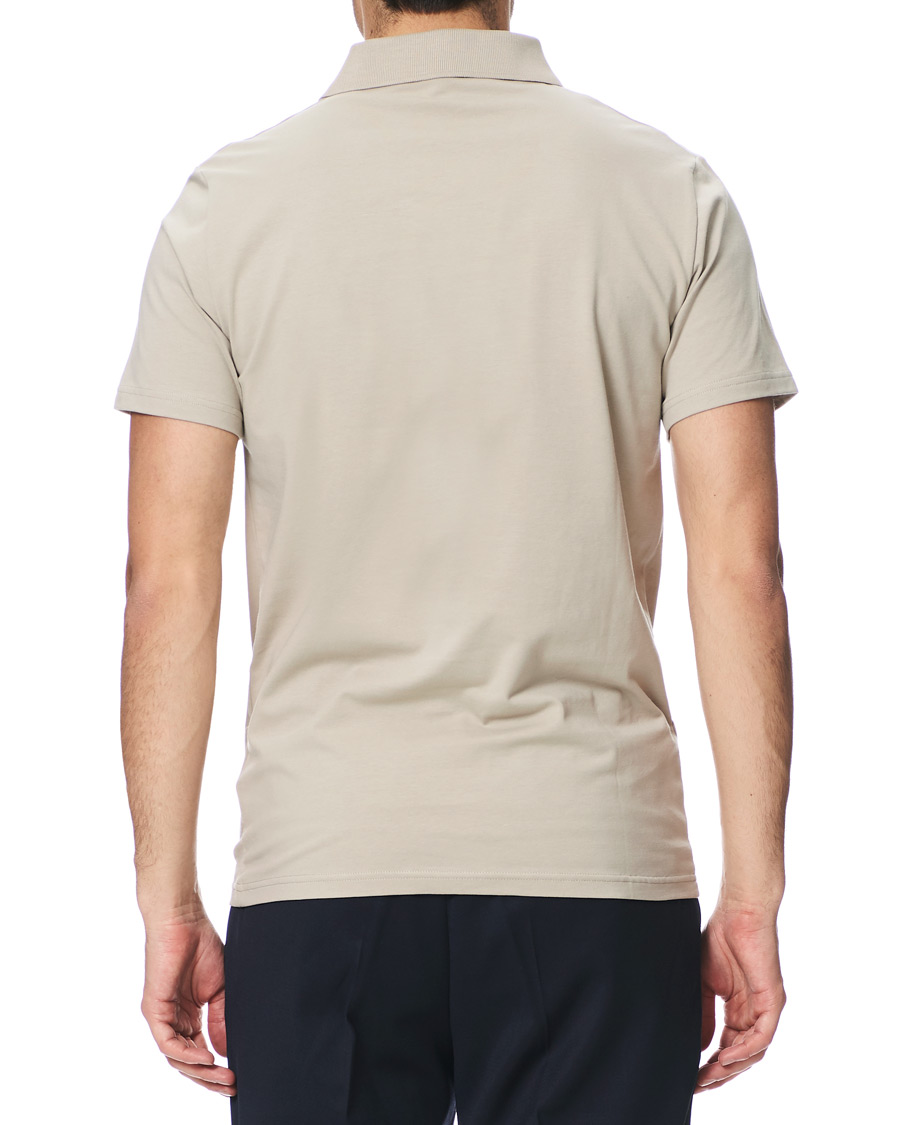 Homme | Polos | Filippa K | Soft Lycra Polo T-Shirt Light Sage