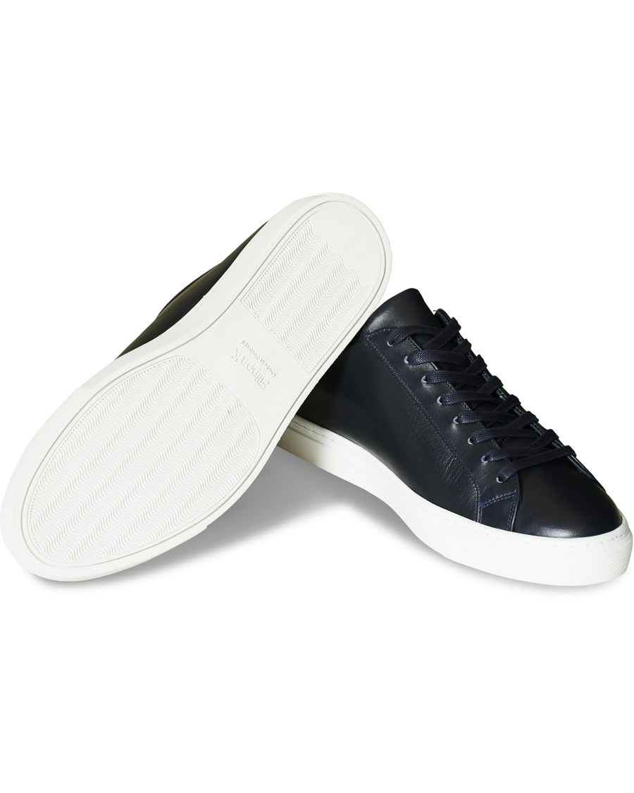 Homme | Filippa K Morgan Low Mix Sneakers Navy | Filippa K | Morgan Low Mix Sneakers Navy