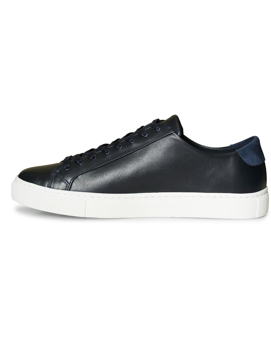 Homme | Filippa K Morgan Low Mix Sneakers Navy | Filippa K | Morgan Low Mix Sneakers Navy