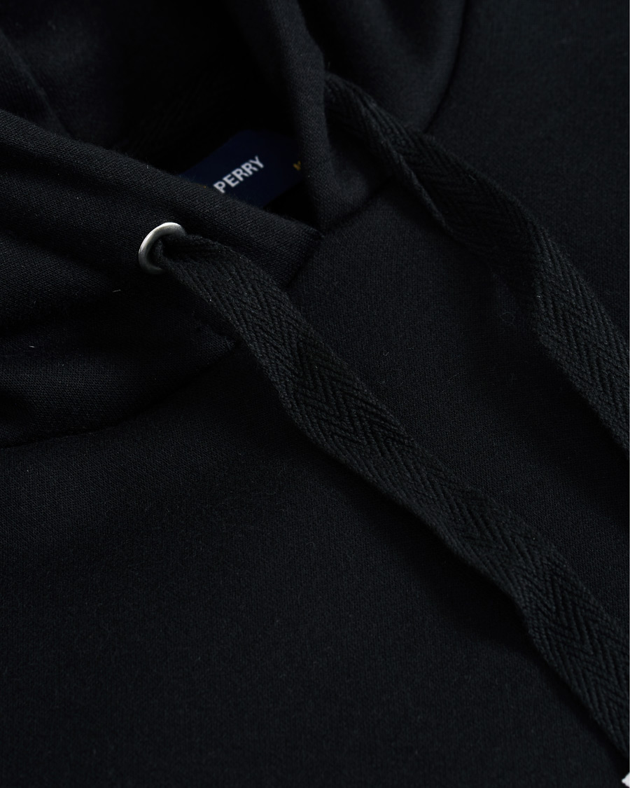 Homme | Pulls Et Tricots | Fred Perry | Graphic Hooded Sweatshirt Black