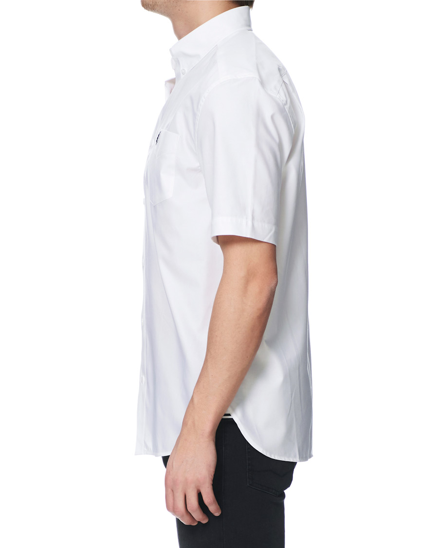 Homme | Chemises | Fred Perry | Short Sleeve Oxford Shirt White