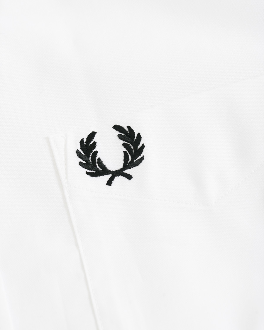 Homme | Chemises | Fred Perry | Short Sleeve Oxford Shirt White