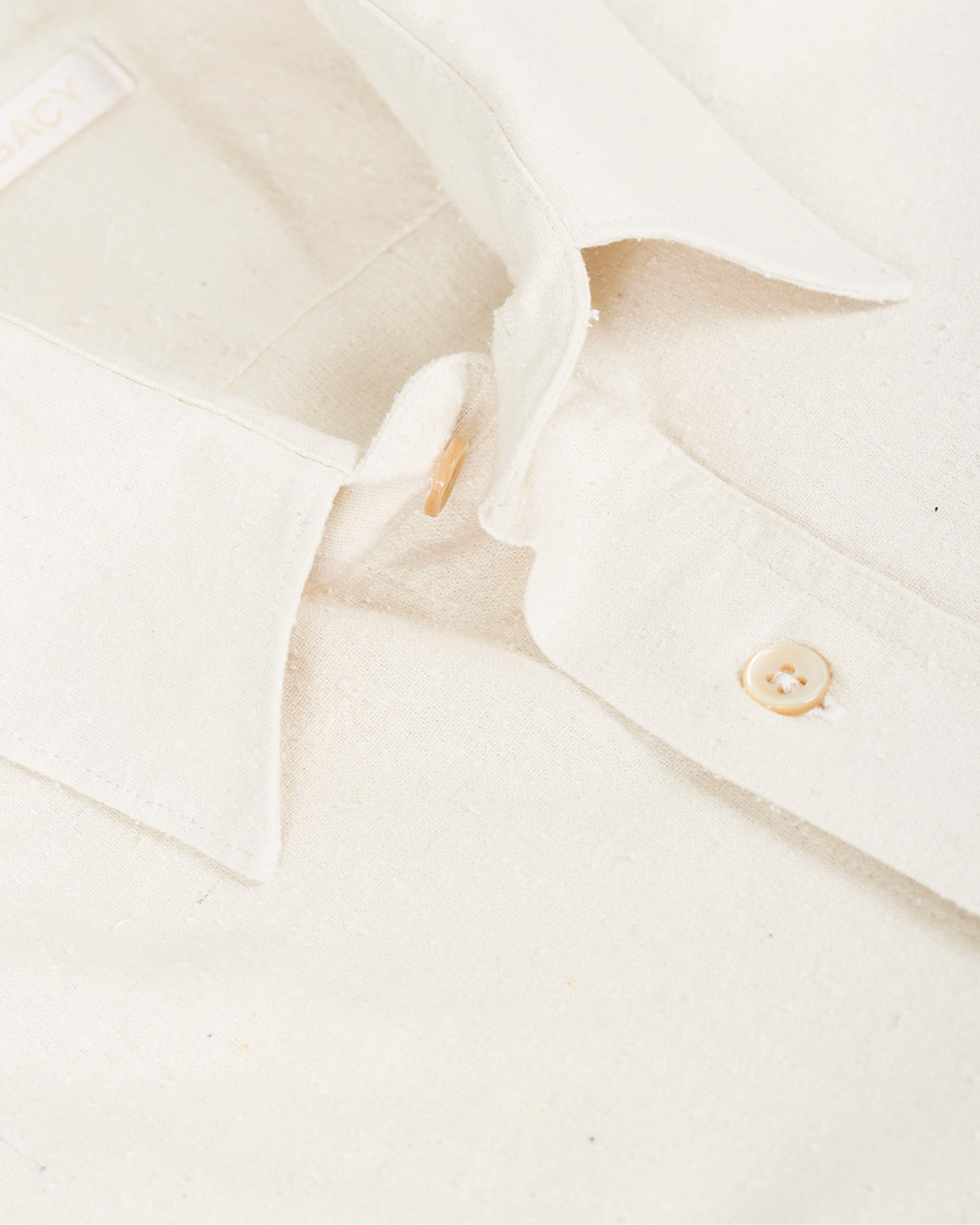 Homme | Chemises | Our Legacy | Classic Silk Shirt White