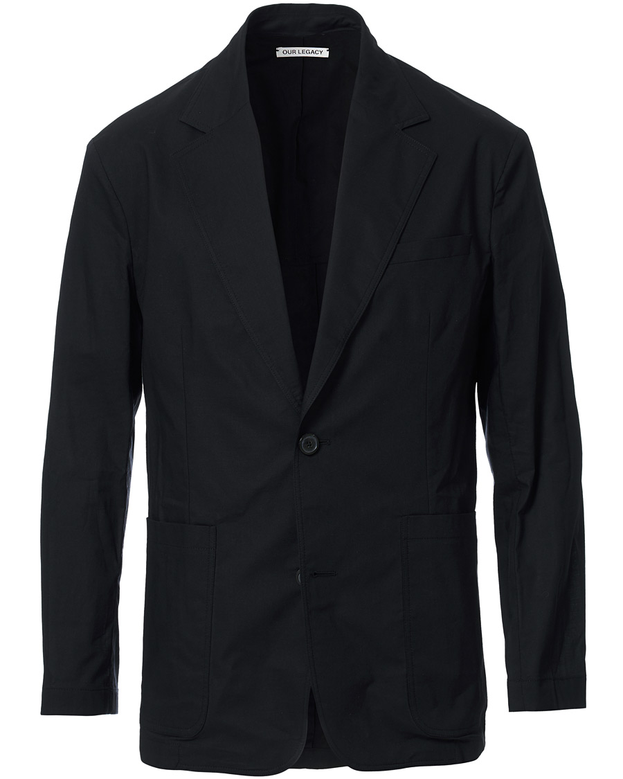 Homme | Blazers | Our Legacy | 70s Club Blazer Black Voile