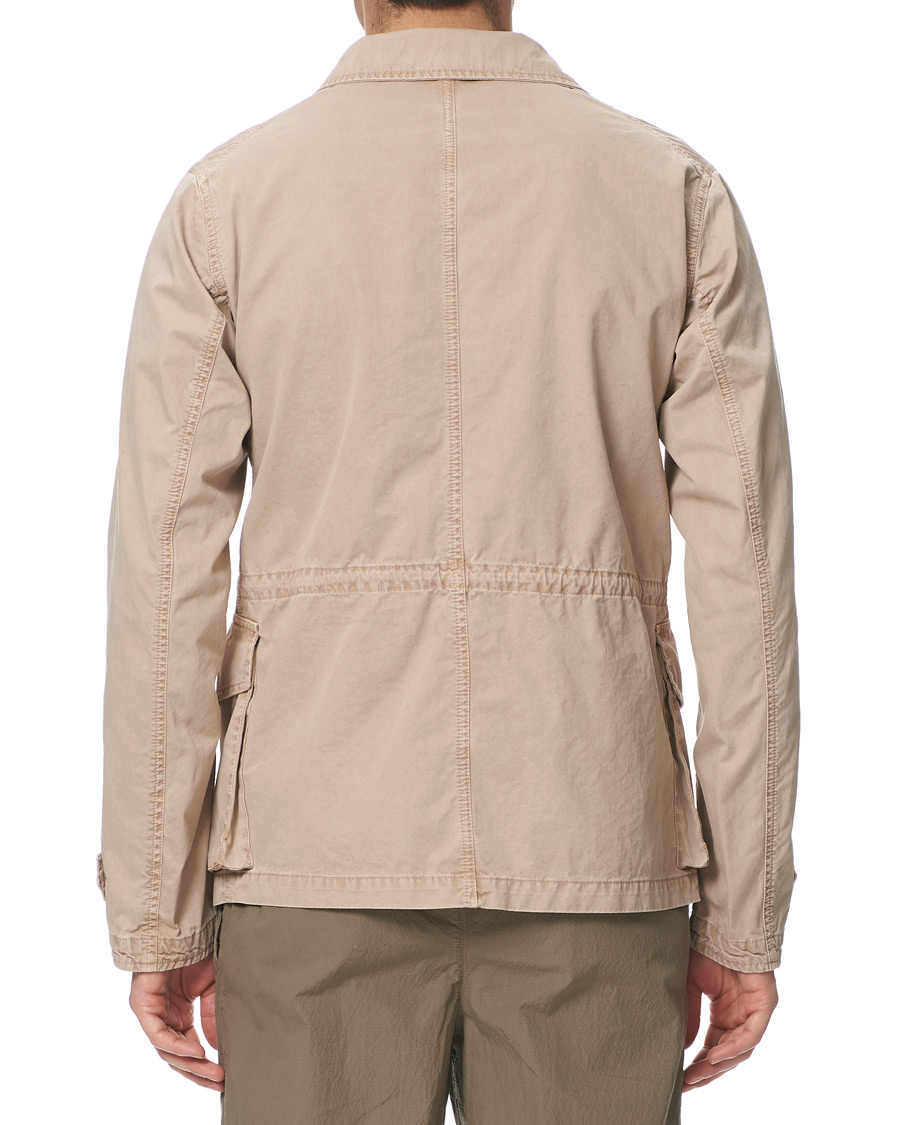 Heren | Jassen | L.B.M. 1911 | Cotton Gabardine Field Jacket Beige