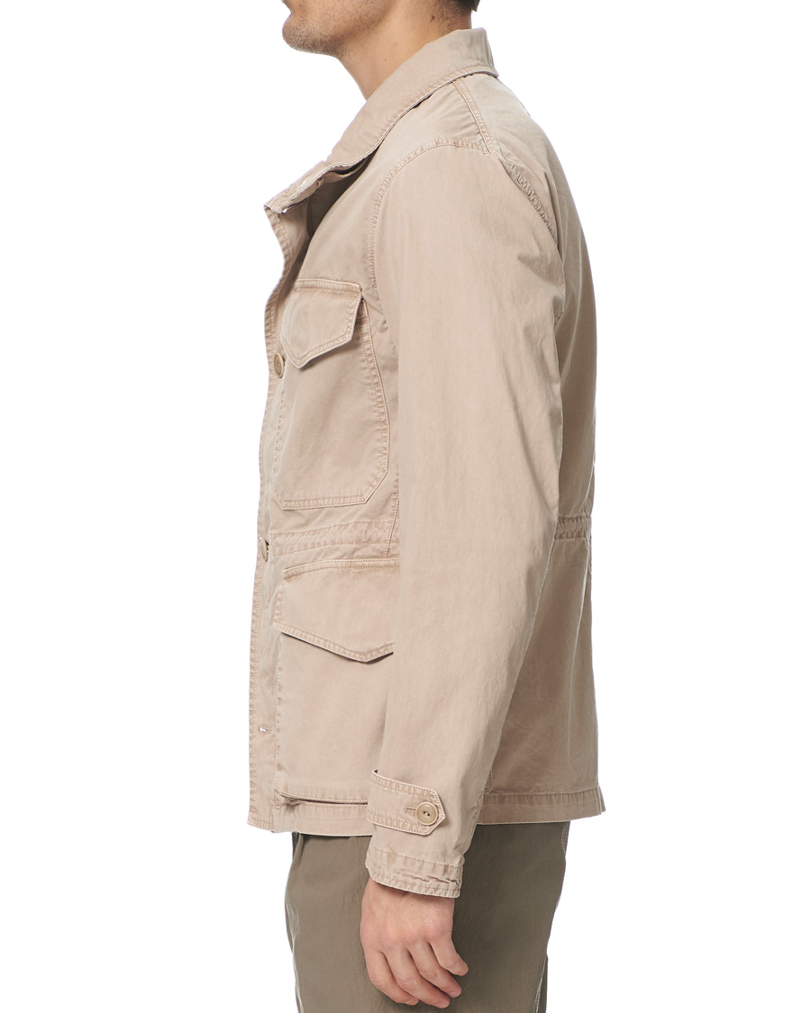 Heren | Jassen | L.B.M. 1911 | Cotton Gabardine Field Jacket Beige