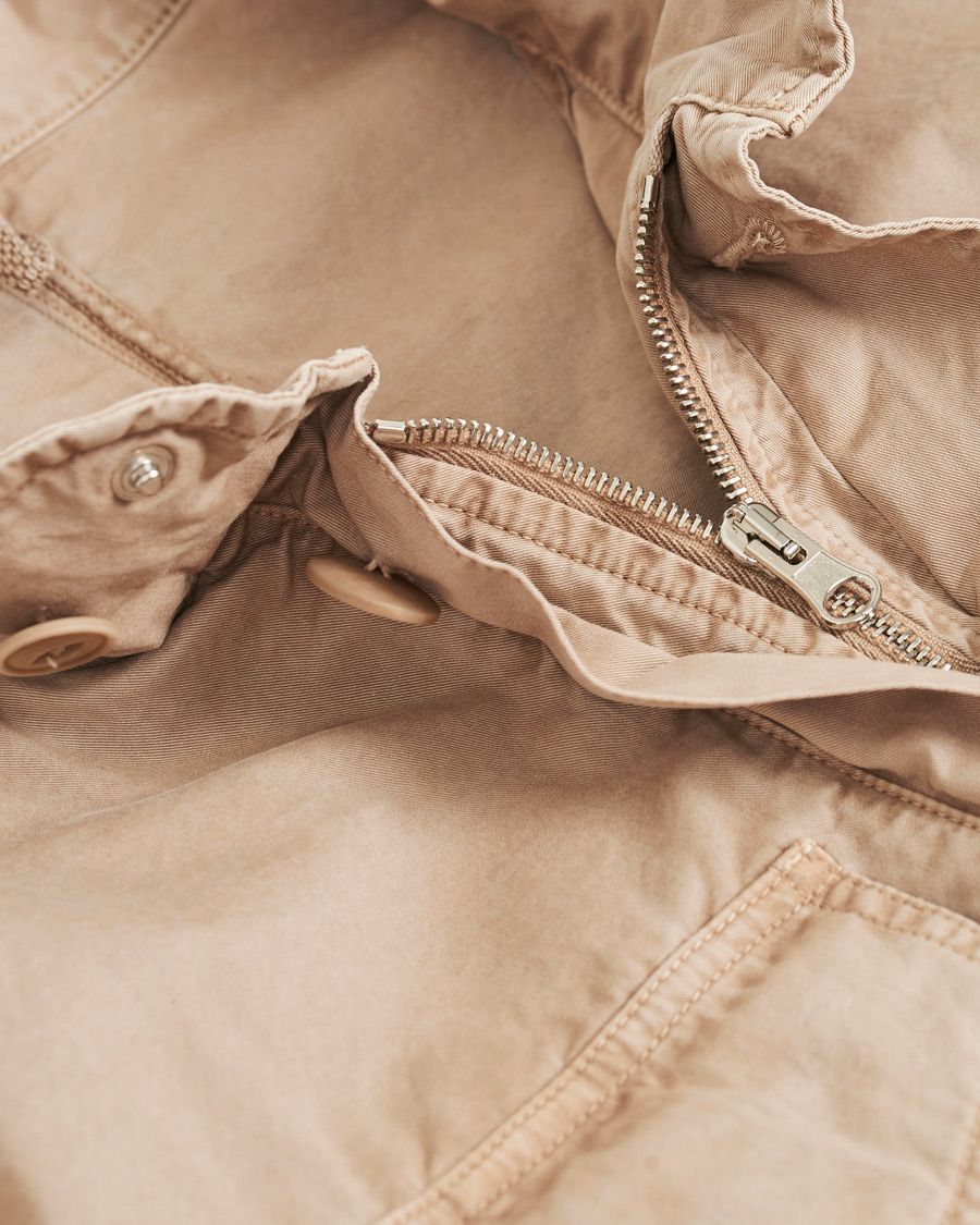 Heren | Jassen | L.B.M. 1911 | Cotton Gabardine Field Jacket Beige