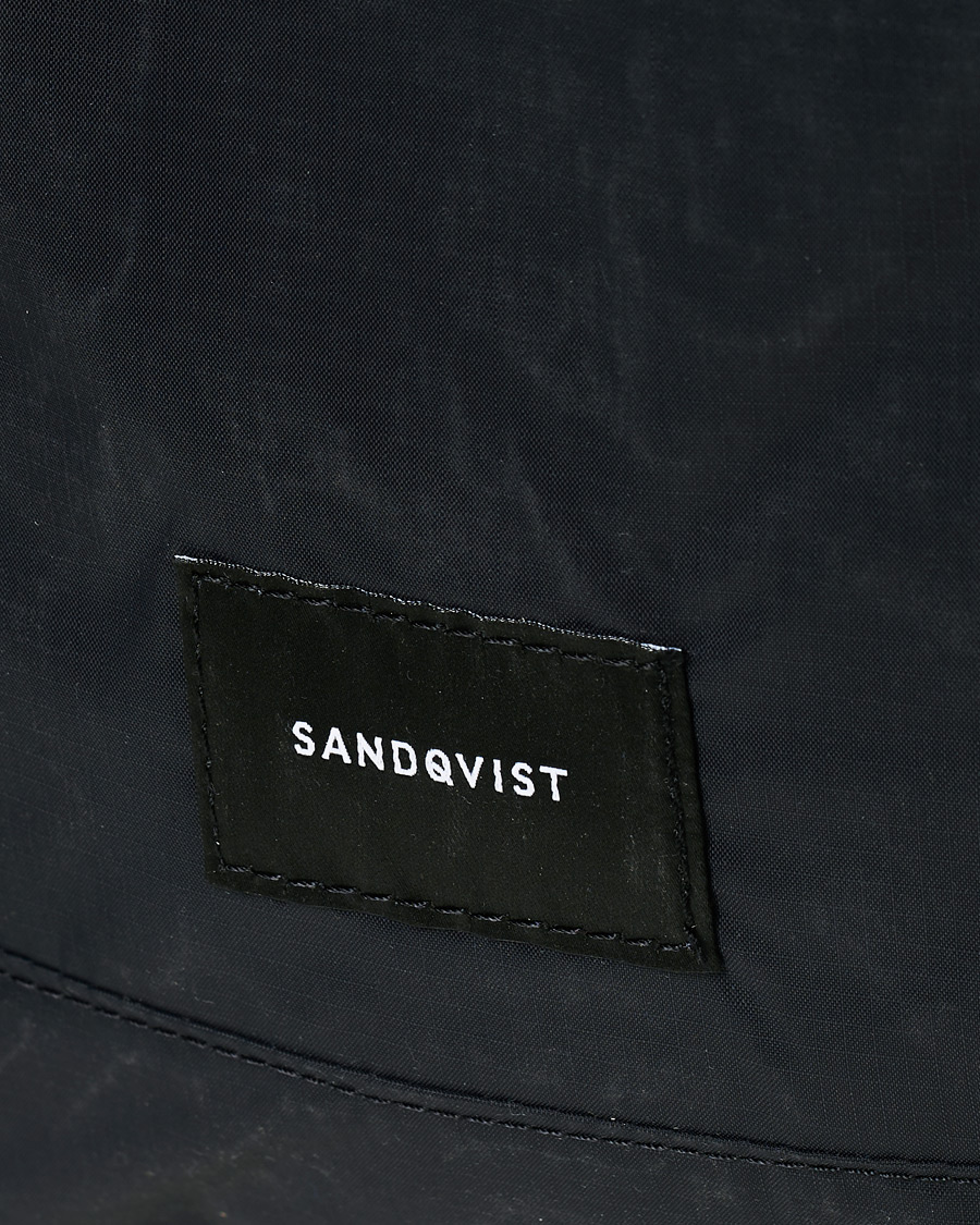 Heren | Sandqvist Roger Lightweight 2-Way Tote Bag Black | Sandqvist | Roger Lightweight 2-Way Tote Bag Black