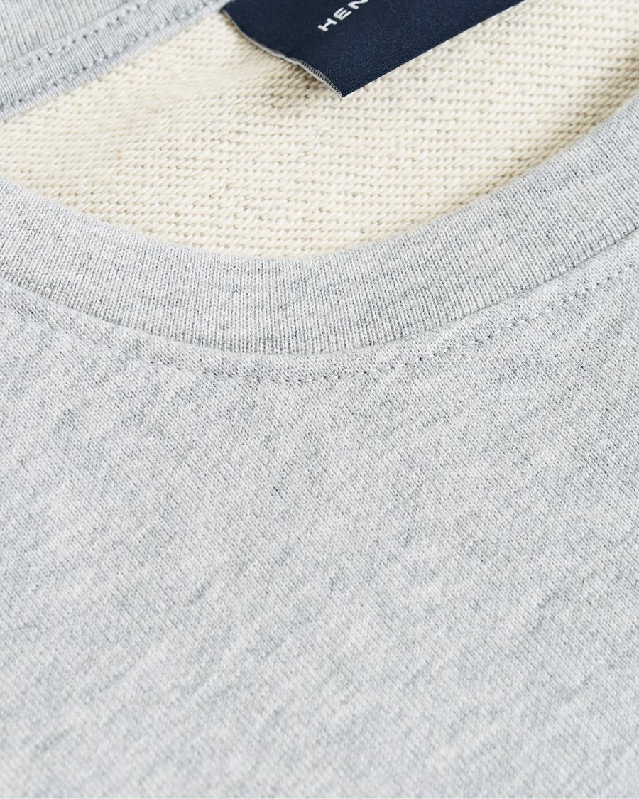 Heren | Truien | Henri-Lloyd | Henri Lloyd RWR Crew Neck Sweatshirt Grey Melange