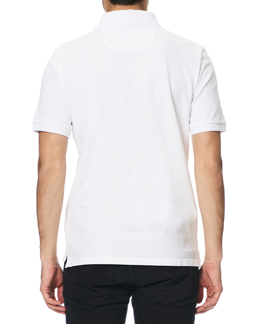 Homme | Polos | Parajumpers | Patch Polo White Cream XL