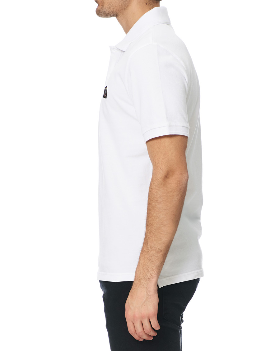 Homme | Polos | Parajumpers | Patch Polo White Cream XL