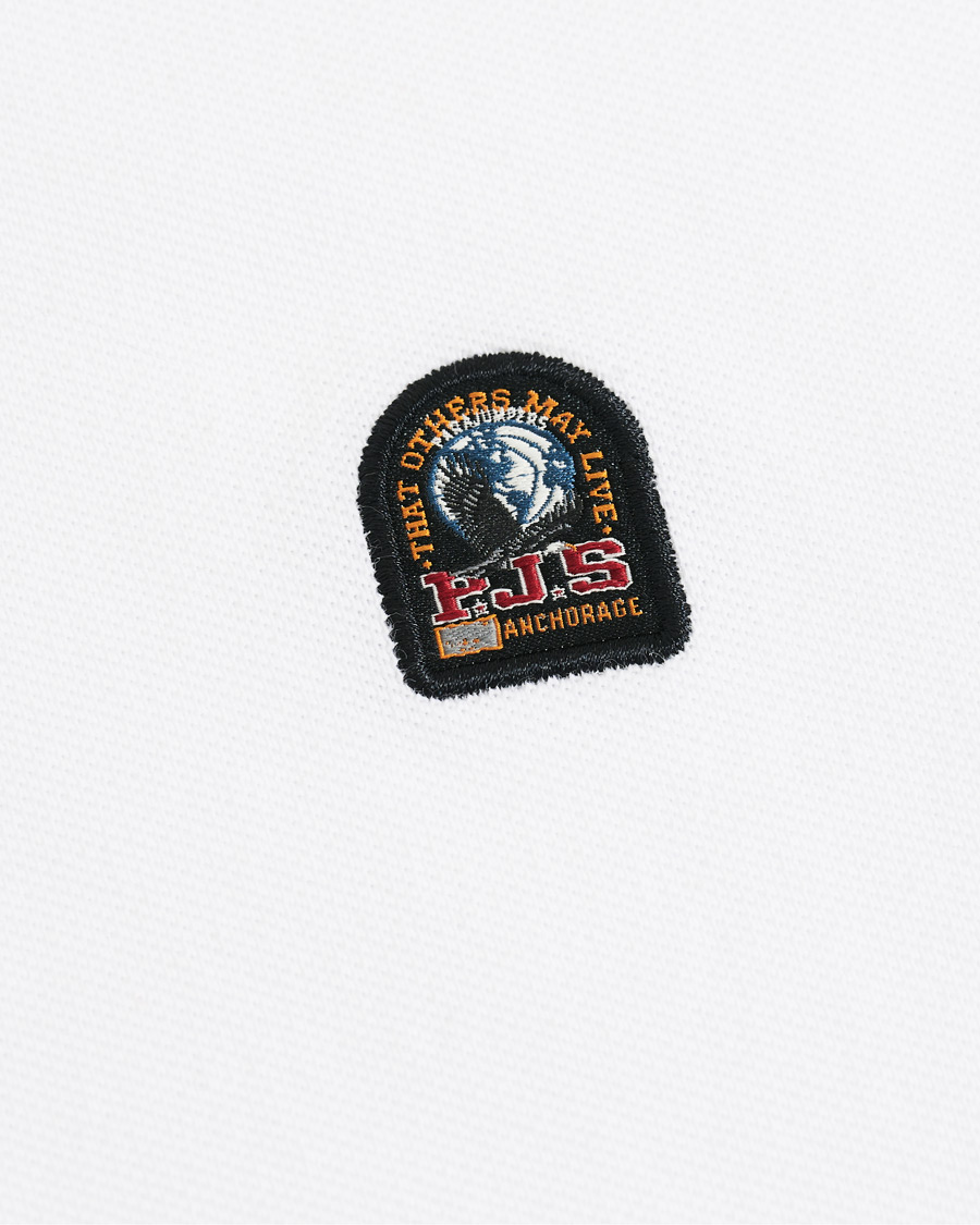 Homme | Polos | Parajumpers | Patch Polo White Cream XL