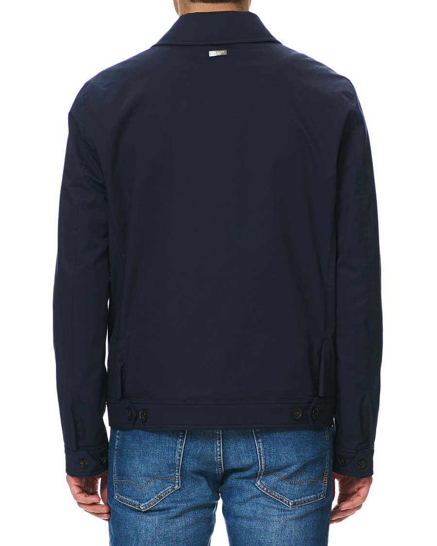 Homme | Manteaux Et Vestes | Hackett | Cotton Harrington Jacket Navy