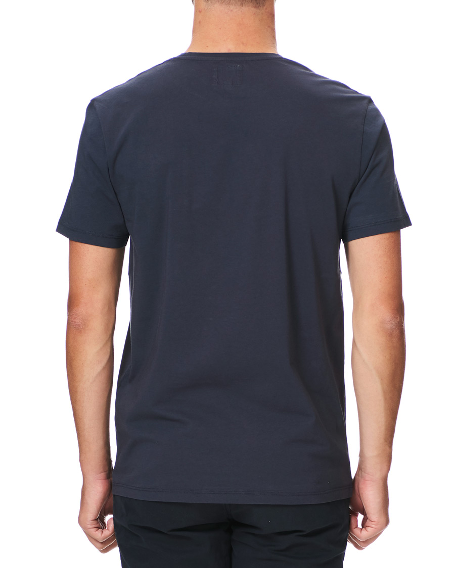 Homme | T-shirts | Kent & Curwen | Rose Embroidered T-Shirt Navy
