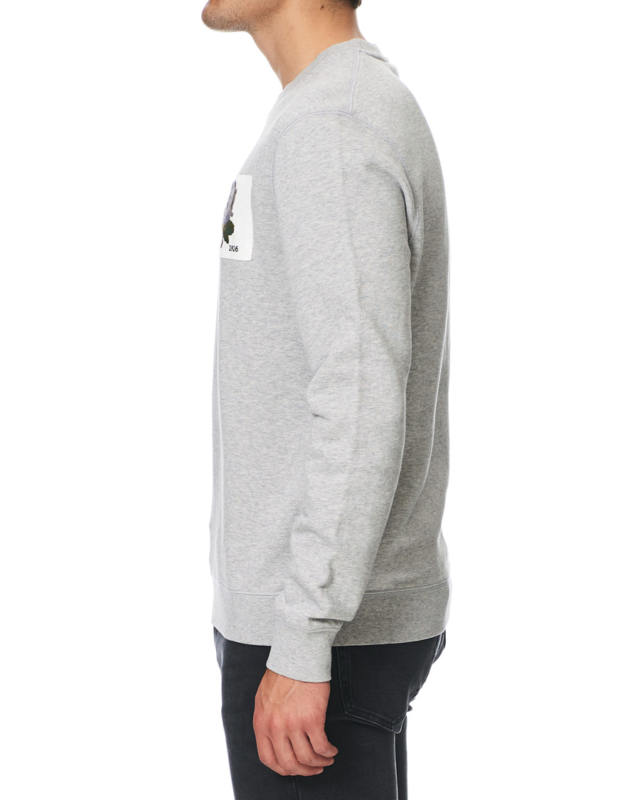 Homme | Pulls Et Tricots | Kent & Curwen | Rose Embroidered Sweatshirt Grey