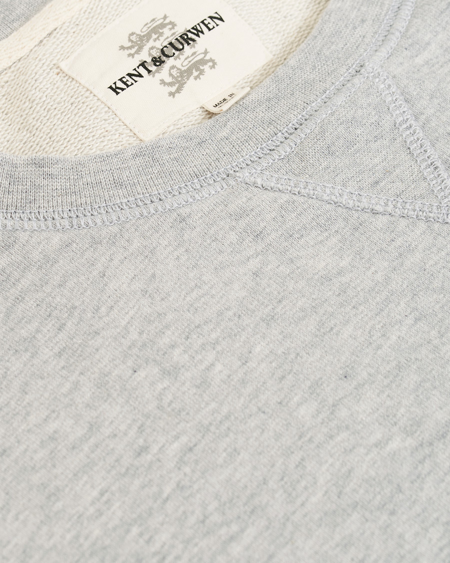 Homme | Pulls Et Tricots | Kent & Curwen | Rose Embroidered Sweatshirt Grey