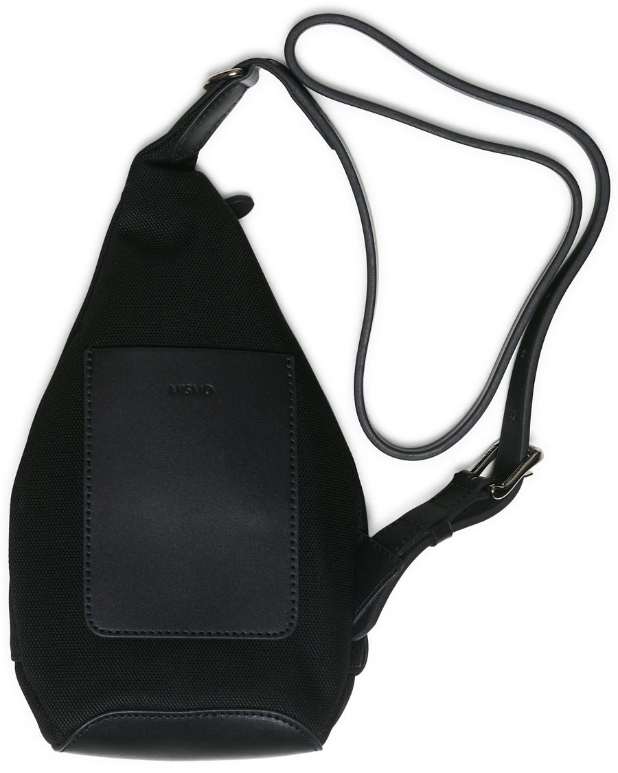 Homme | Mismo M/S Nylon Drop Bag Black/Black | Mismo | M/S Nylon Drop Bag Black/Black