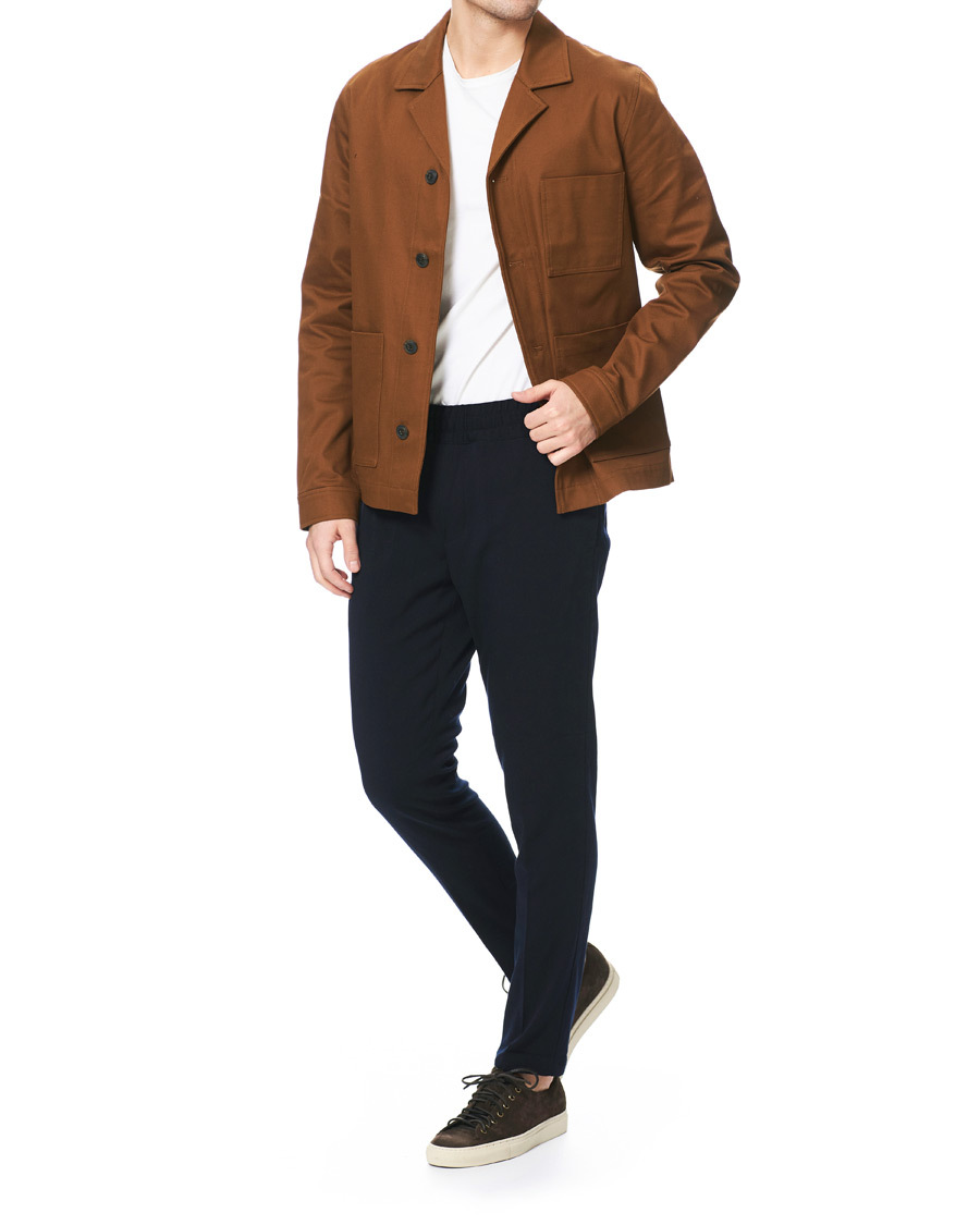 Homme | Chemises | Samsøe Samsøe | Samsøe & Samsøe Cotton New Worker Jacket Monks Robe