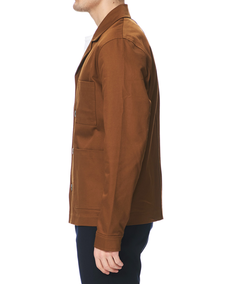 Homme | Chemises | Samsøe Samsøe | Samsøe & Samsøe Cotton New Worker Jacket Monks Robe