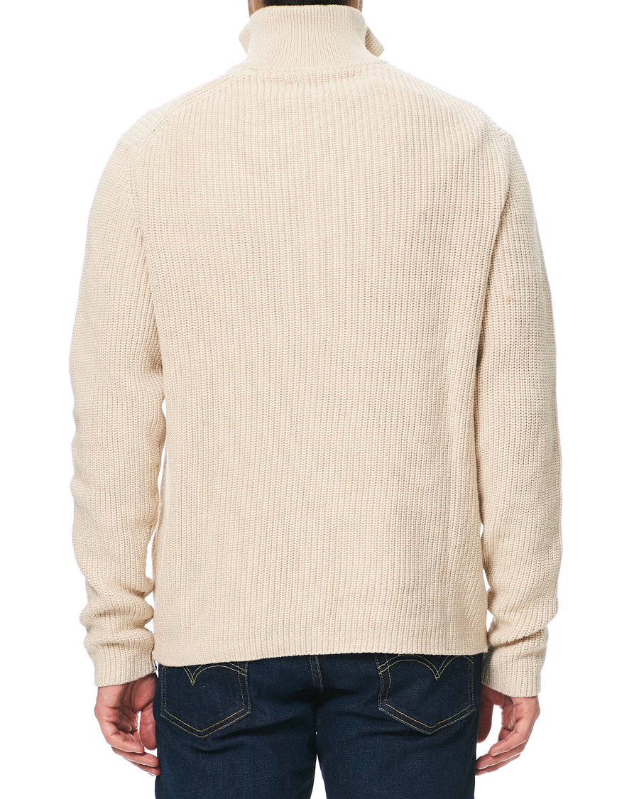 Homme | Pulls Et Tricots | Samsøe Samsøe | Samsøe & Samsøe Trani Half Zip Sweater Pumice