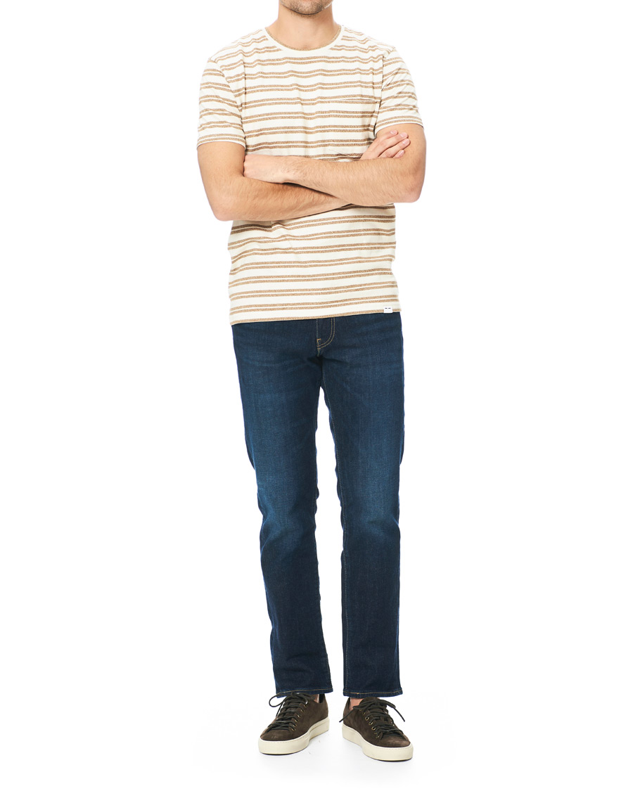 Homme | T-shirts | Samsøe Samsøe | Samsøe & Samsøe Carpo Striped Short Sleeve Tee Monks Robe