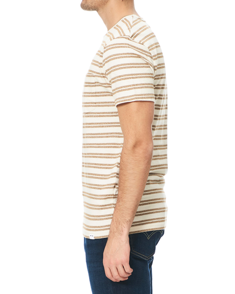 Homme | T-shirts | Samsøe Samsøe | Samsøe & Samsøe Carpo Striped Short Sleeve Tee Monks Robe