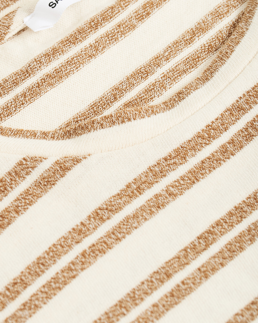 Homme | T-shirts | Samsøe Samsøe | Samsøe & Samsøe Carpo Striped Short Sleeve Tee Monks Robe