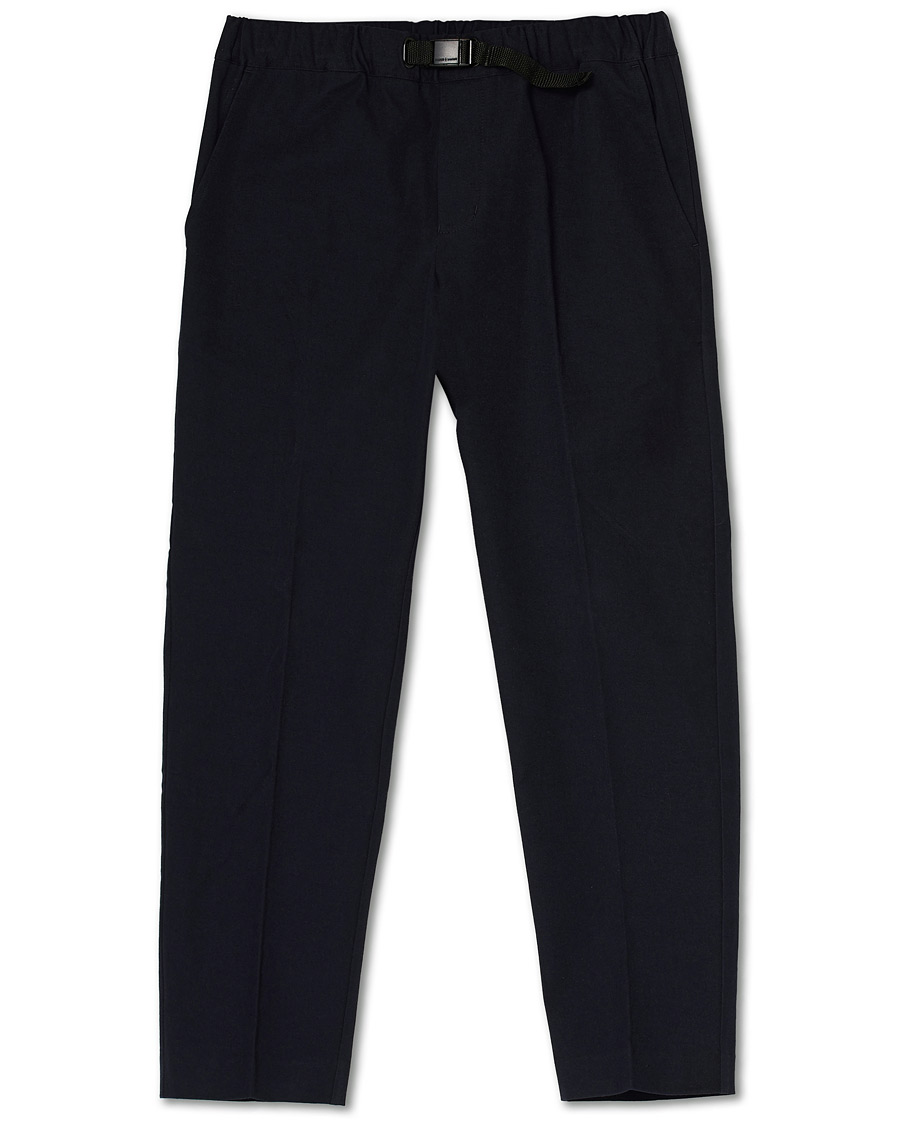 Homme | Pantalons | Samsøe Samsøe | Samsøe & Samsøe Agnar Cropped Cotton Trousers Night Sky
