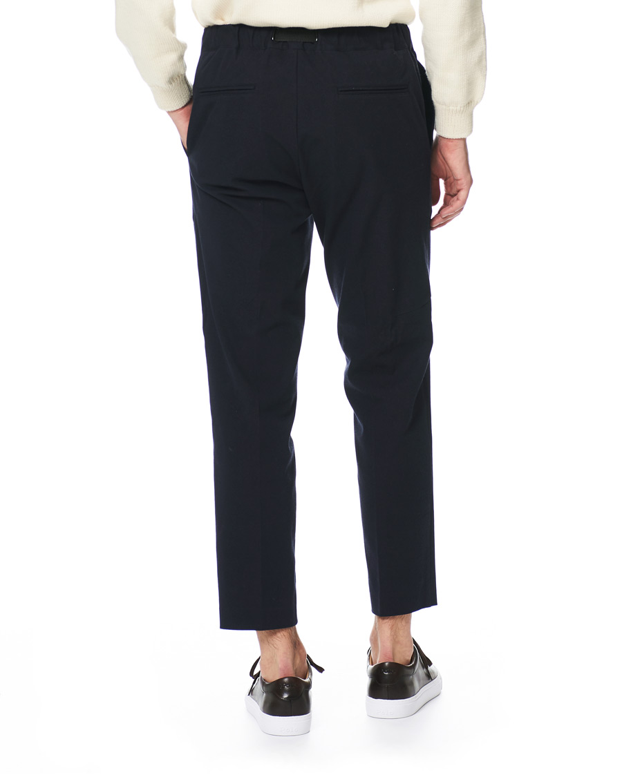 Homme | Pantalons | Samsøe Samsøe | Samsøe & Samsøe Agnar Cropped Cotton Trousers Night Sky