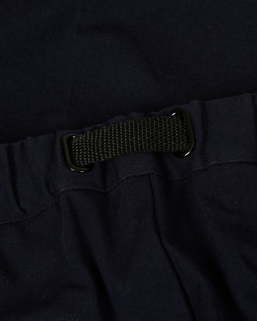 Homme | Pantalons | Samsøe Samsøe | Samsøe & Samsøe Agnar Cropped Cotton Trousers Night Sky