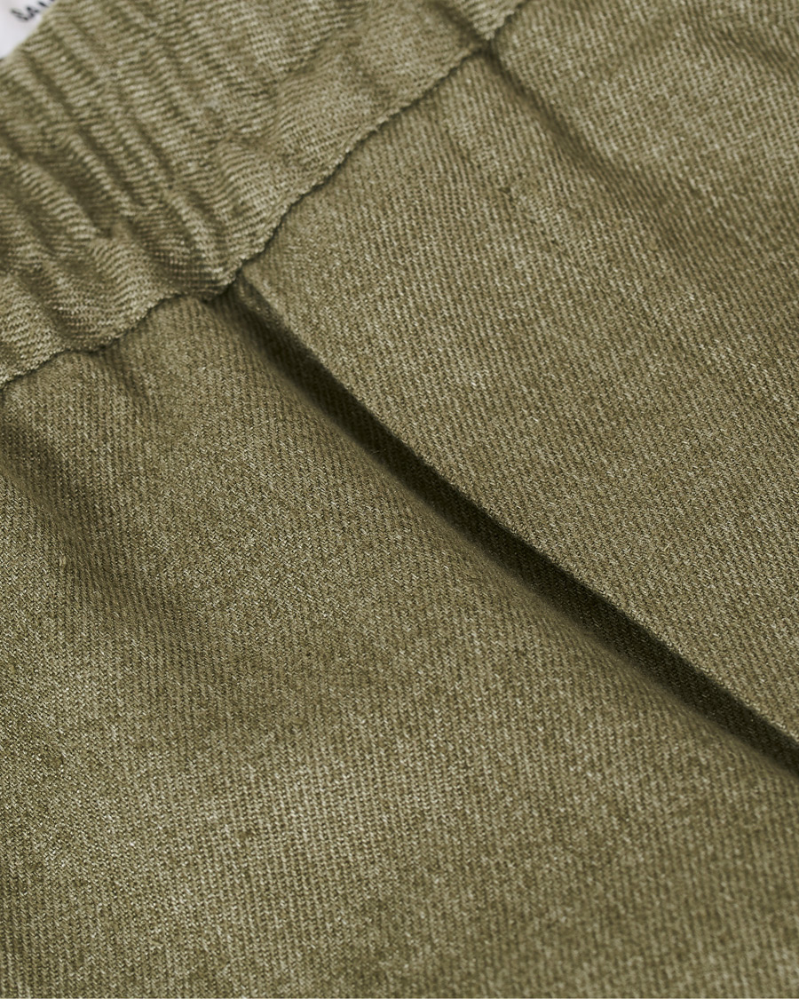 Homme | Pantalons | Samsøe Samsøe | Samsøe & Samsøe Smithy Hemp Trousers Deep Green