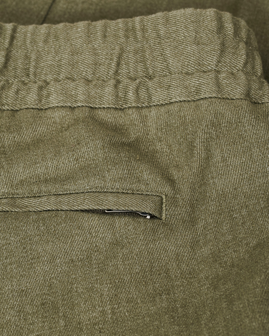 Homme | Pantalons | Samsøe Samsøe | Samsøe & Samsøe Smithy Hemp Trousers Deep Green