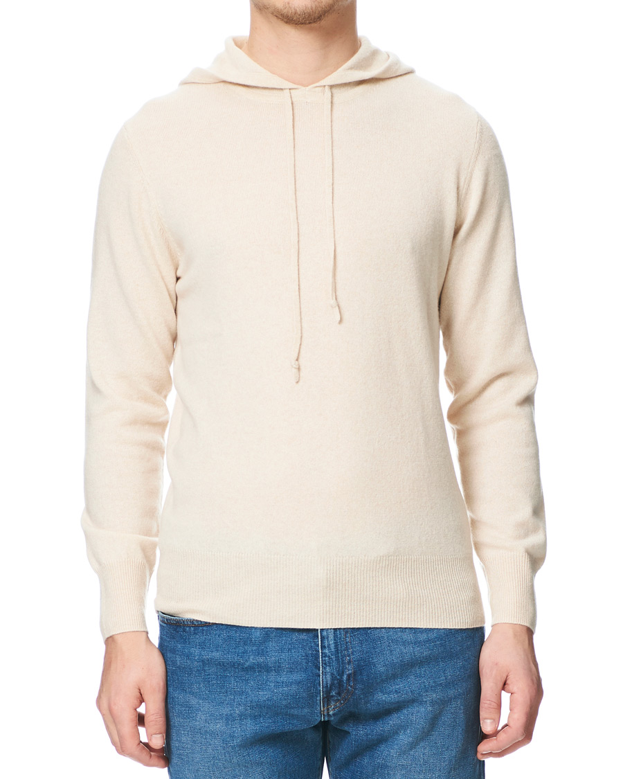 Homme | Pulls Et Tricots | Soft Goat | Cashmere Hoodie Beige