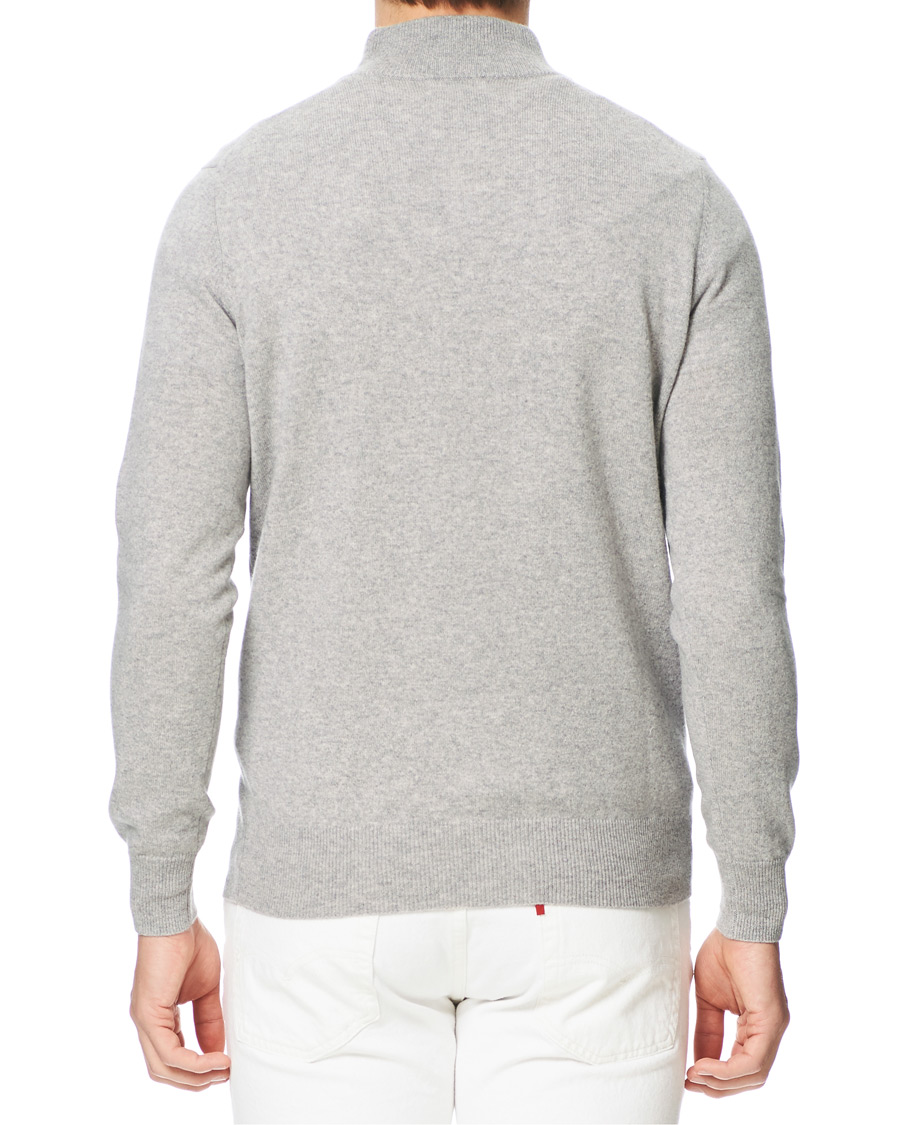 Homme | Pulls Et Tricots | Soft Goat | Cashmere Half Zip Grey
