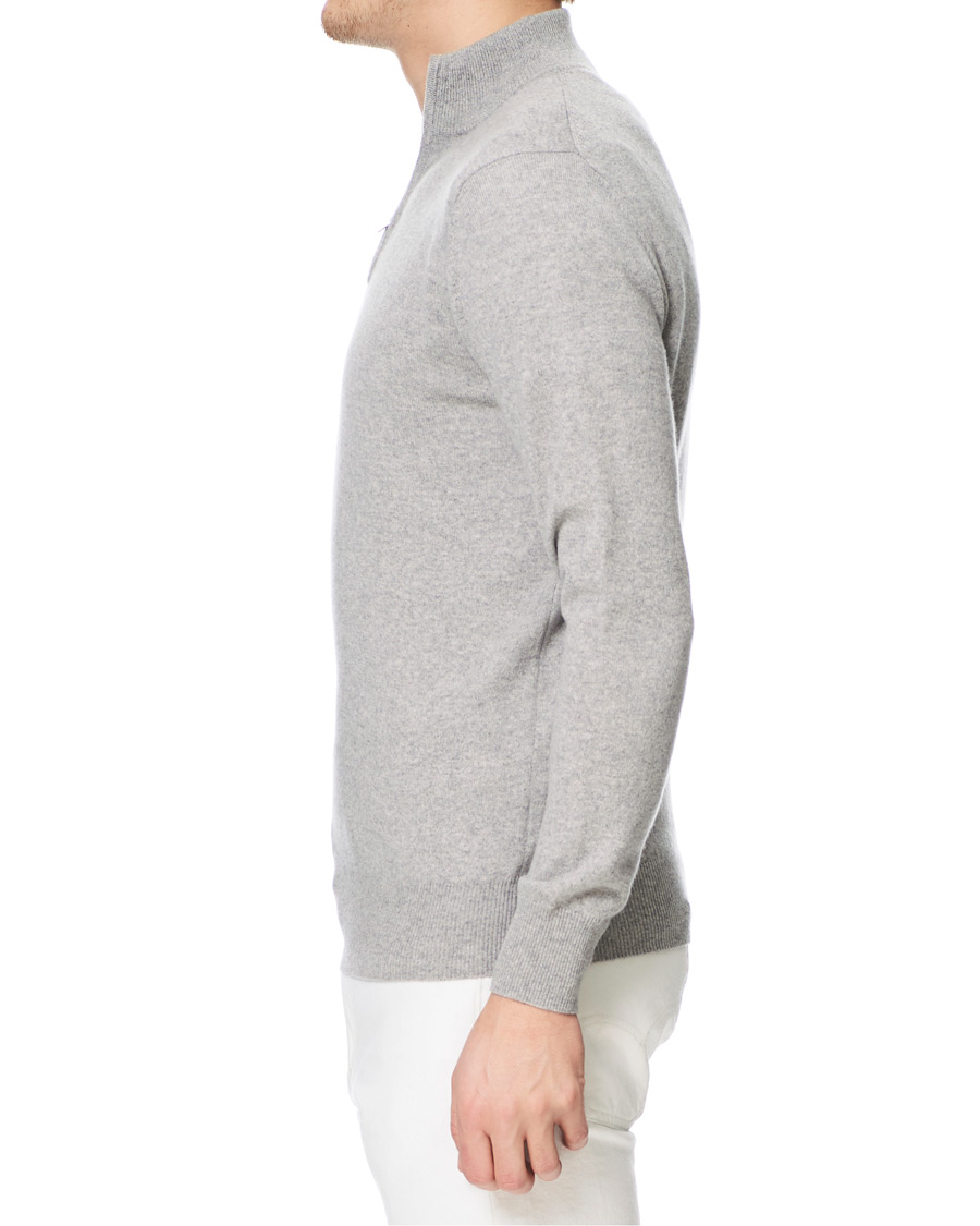Homme | Pulls Et Tricots | Soft Goat | Cashmere Half Zip Grey