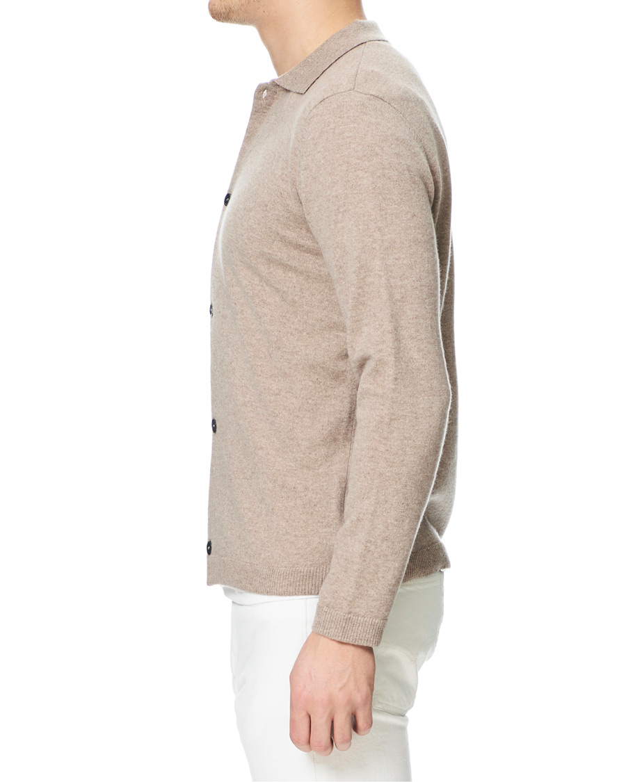 Heren | Truien | Soft Goat | Cashmere Shirt Toast