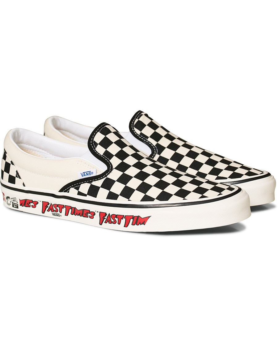 Homme | Vans Anaheim Slip On 98 DX Slip On Black/White | Vans | Anaheim Slip On 98 DX Slip On Black/White